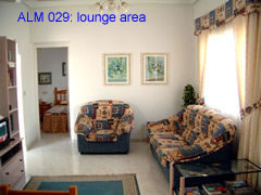 ALM 029 lounge area of this 2 bedroom villa at la marquesa golf course, ciudad quesada, costa blanca, spain 