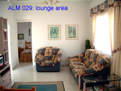 ALM 029 lounge area of this 2 bedroom villa at la marquesa golf course, ciudad quesada, costa blanca, spain