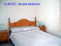ALM 037 double bedroom of this 2 bedroom villa at la marquesa golf course, ciudad quesada, costa blanca, spain 