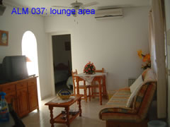 ALM 037 lounge area of this 2 bedroom villa at la marquesa golf course, ciudad quesada, costa blanca, spain 