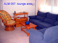 ALM 057 lounge area of this 3 bedroom villa at la marquesa golf course, ciudad quesada, costa blanca, spain 