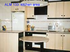 ALM 133 kitchen  area of this three bedroom villa at la marquesa golf course, ciudad quesada, costa blanca, spain 