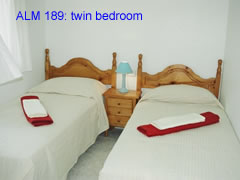 ALM 189 twin bedroom of this 3 bedroom villa at la marquesa golf course, ciudad quesada, costa blanca, spain
